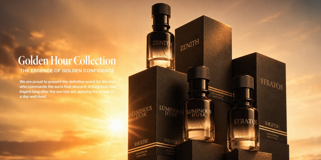 THE GOLDEN HOUR ERA BEGINS: SHIGETSU’S NEWEST SCENT OBSESSION